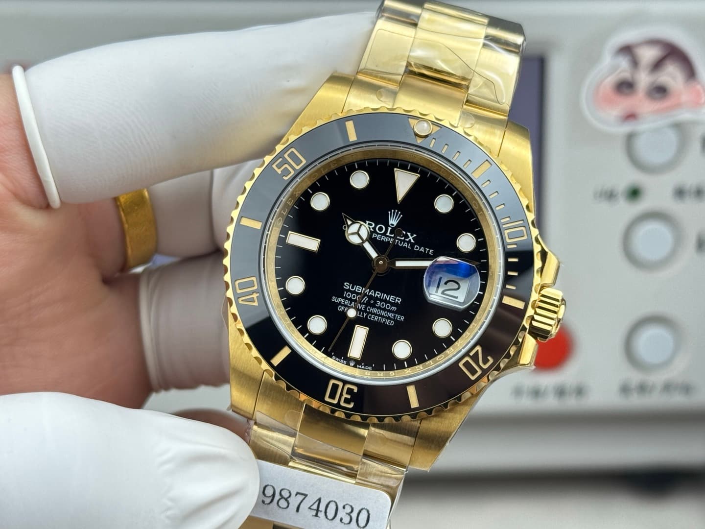 Luxury Watch Black Bag