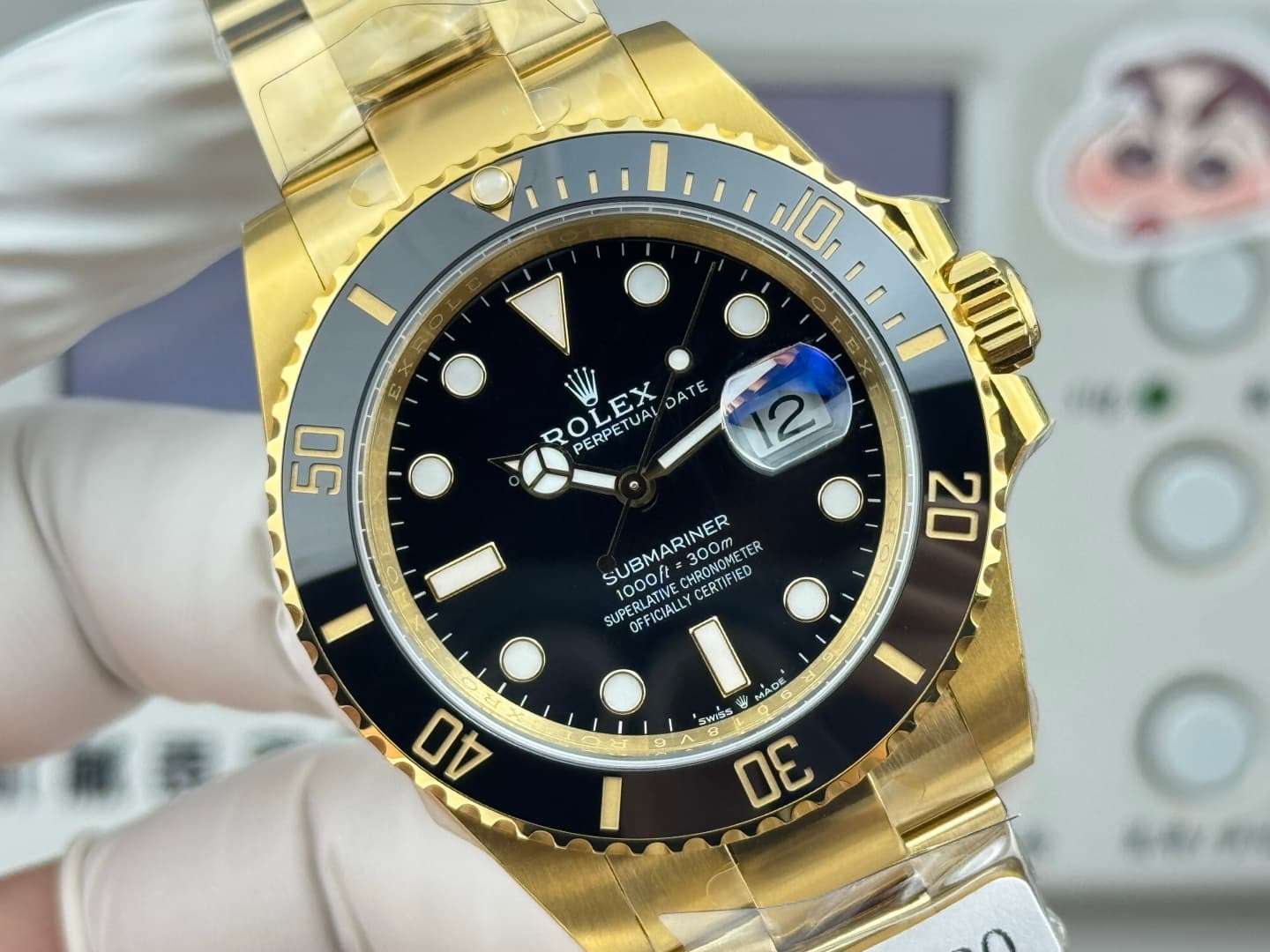 Luxury Watch Black Bag