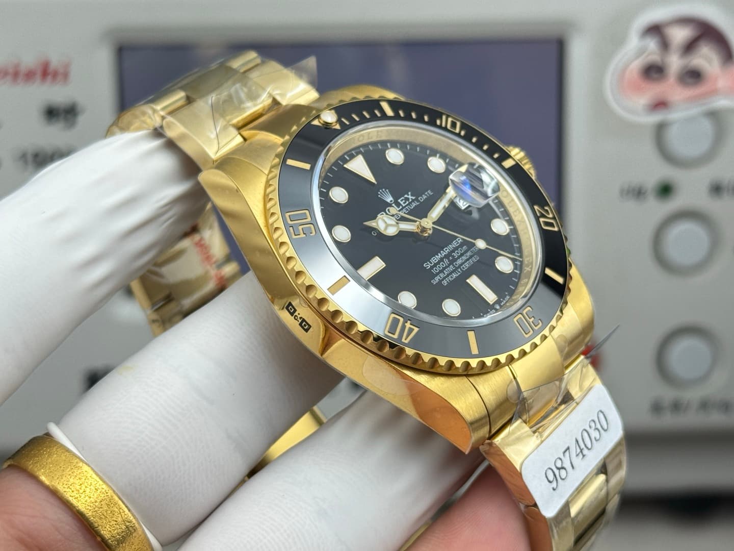 Luxury Watch Black Bag