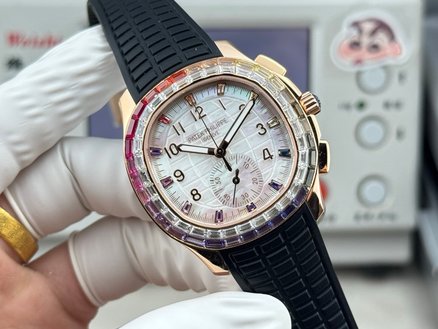 Patek Philippe White Watch Luce7968