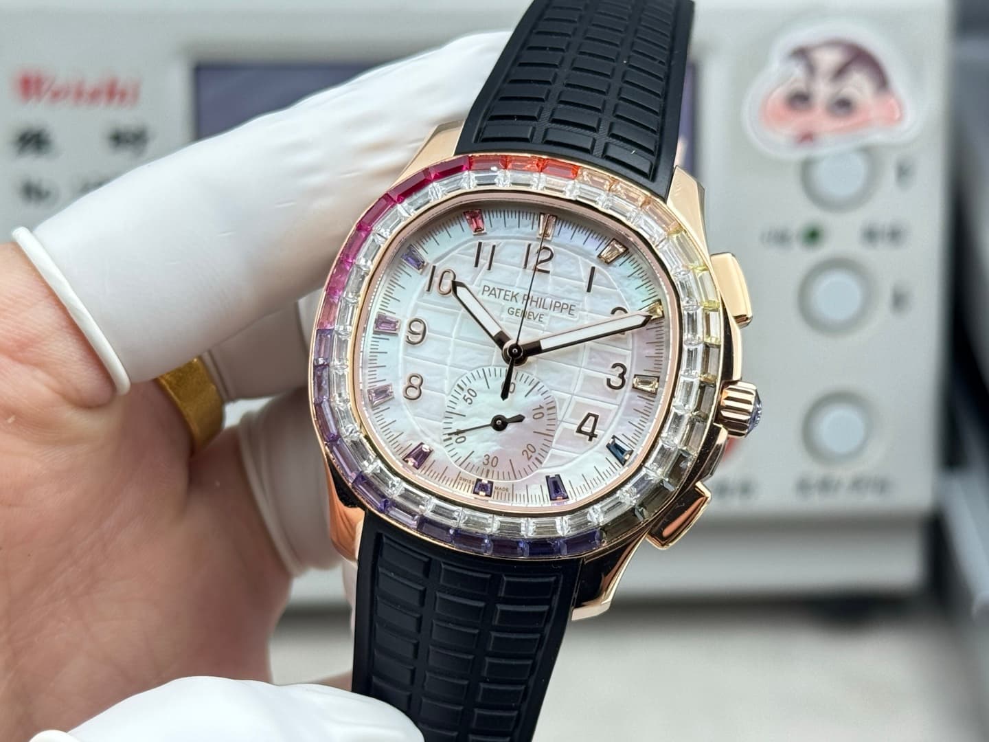 Patek Philippe White Watch Luce7968