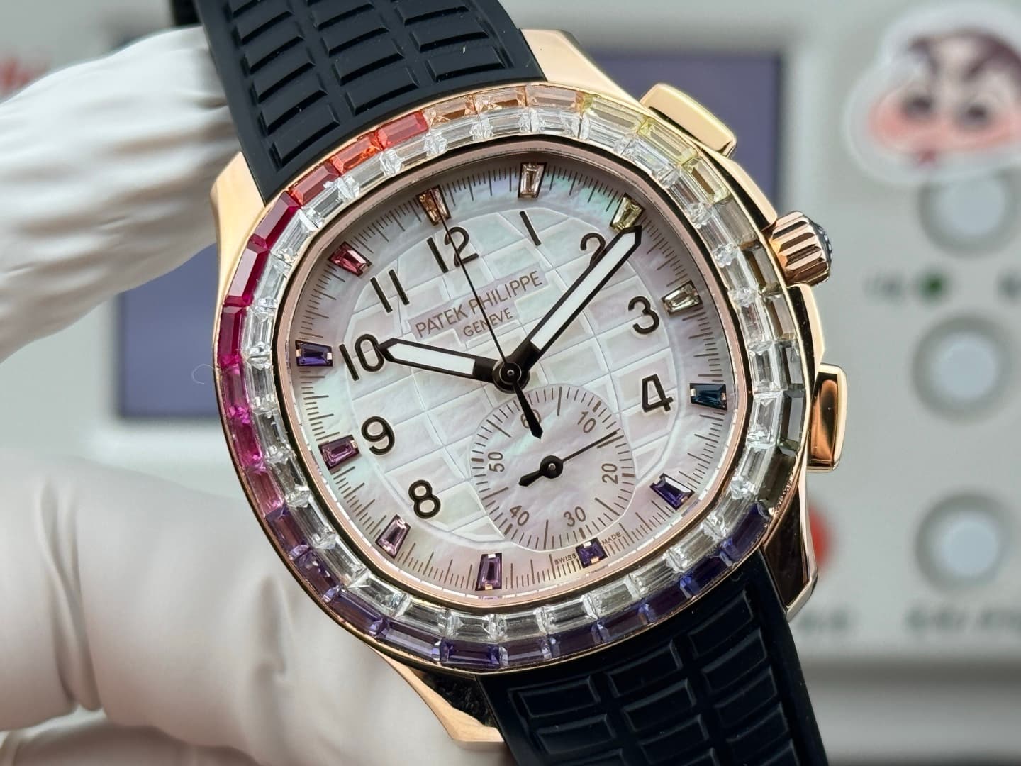 Patek Philippe White Watch Luce7968
