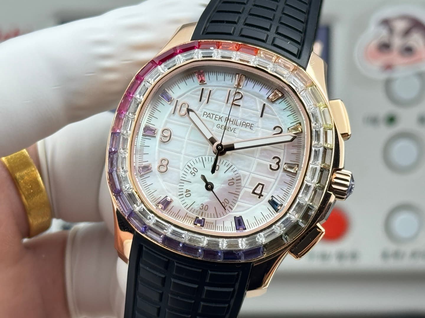 Patek Philippe White Watch Luce7968