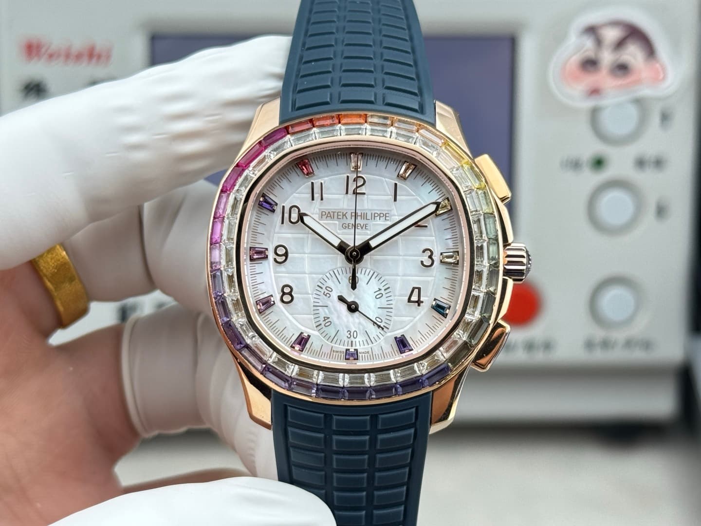 Patek Philippe White Watch Luce7968