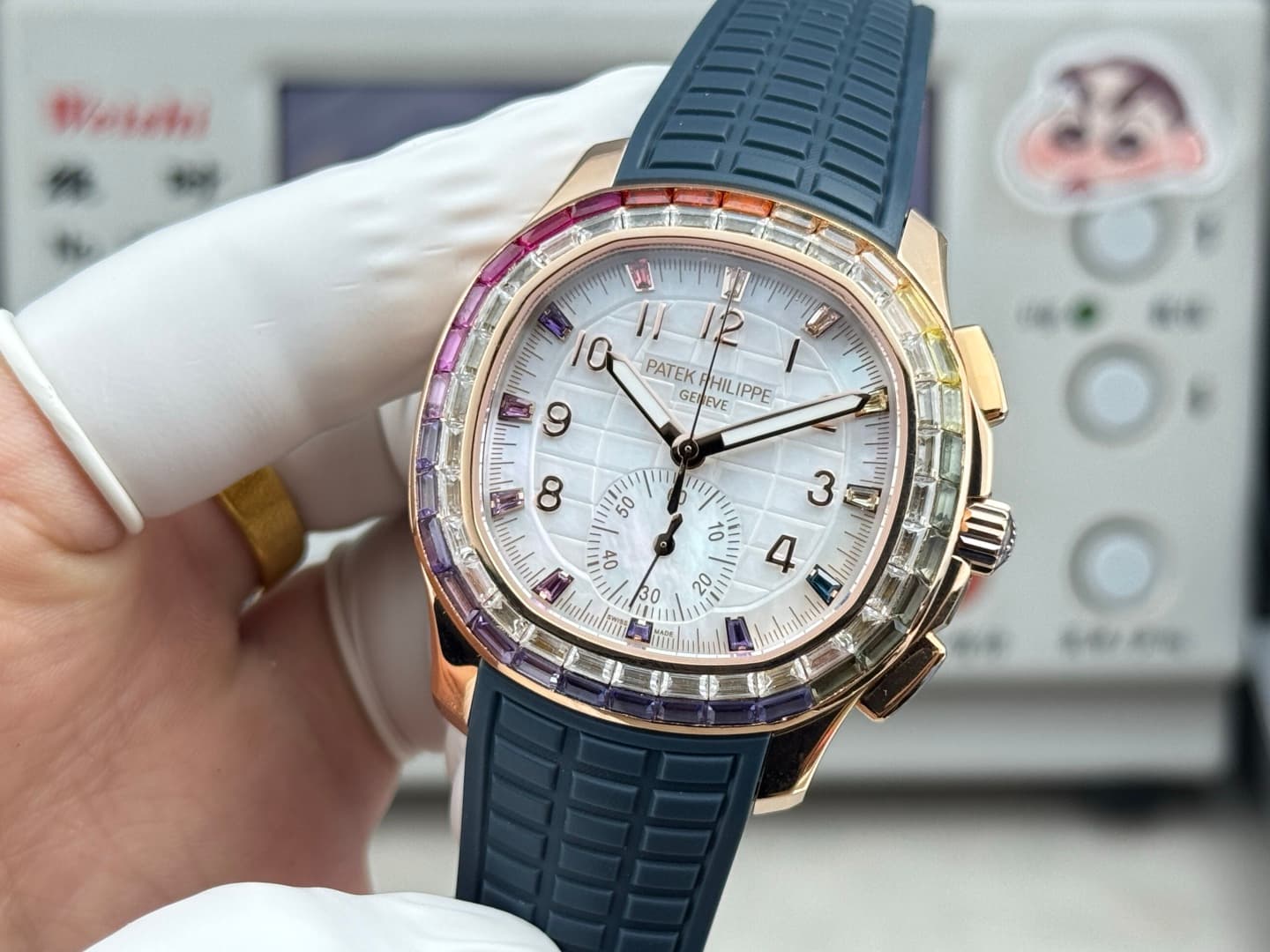 Patek Philippe White Watch Luce7968