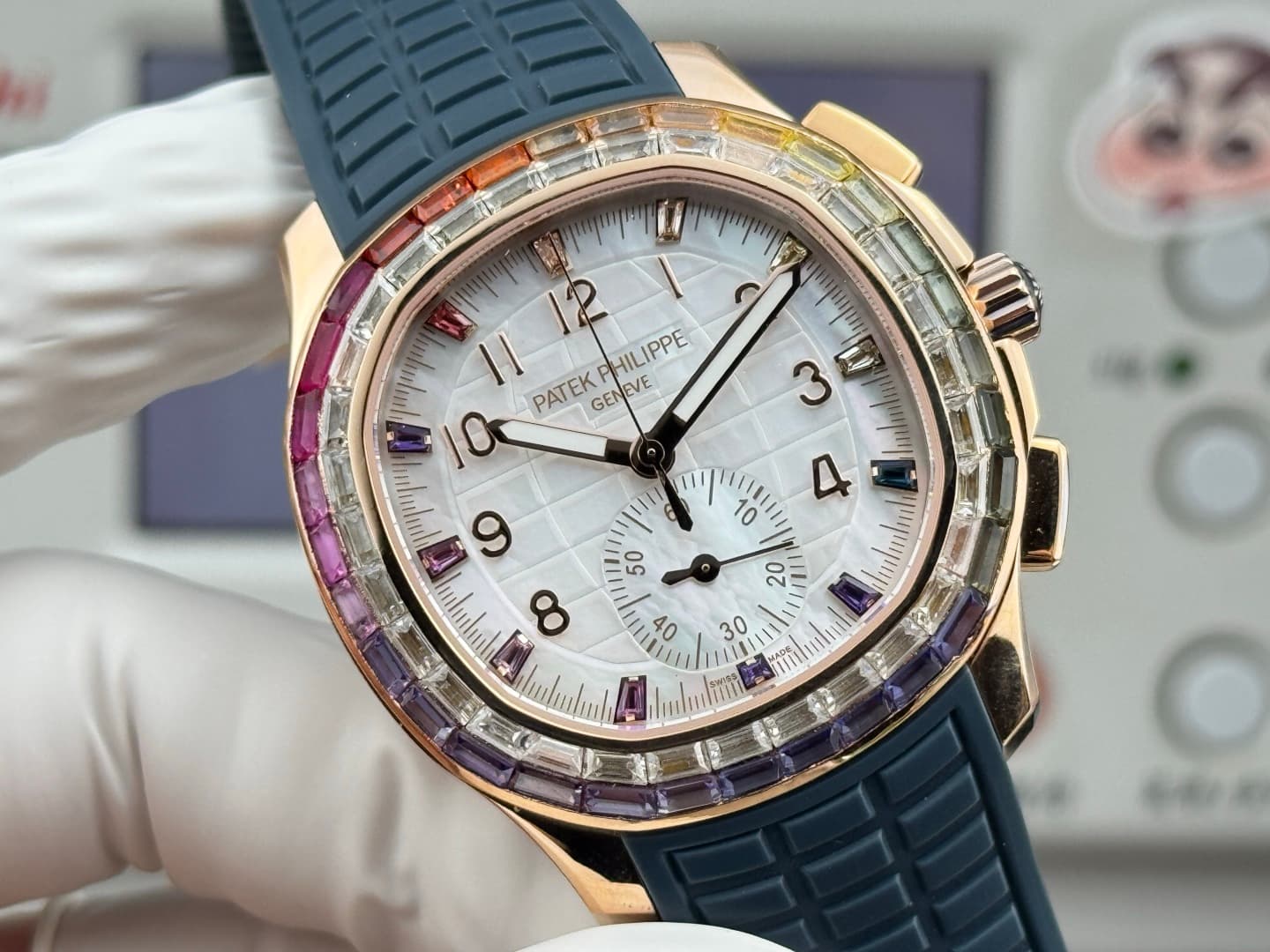 Patek Philippe White Watch Luce7968