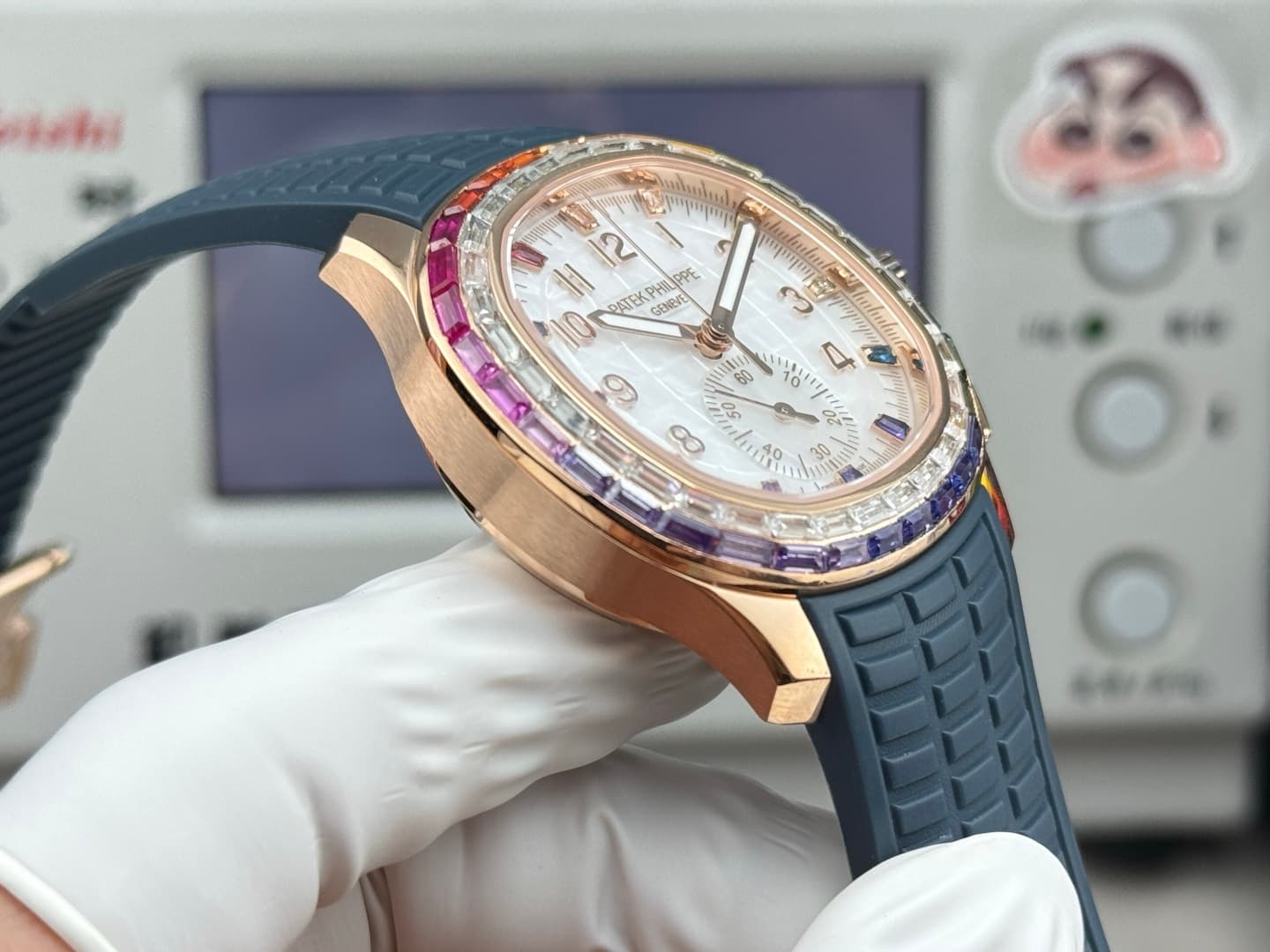 Patek Philippe White Watch Luce7968
