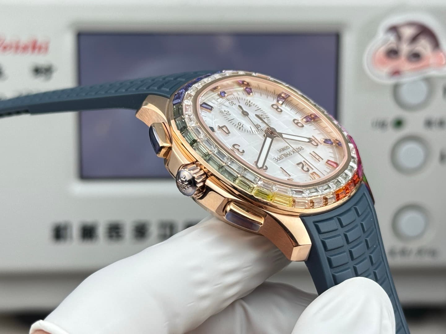 Patek Philippe White Watch Luce7968