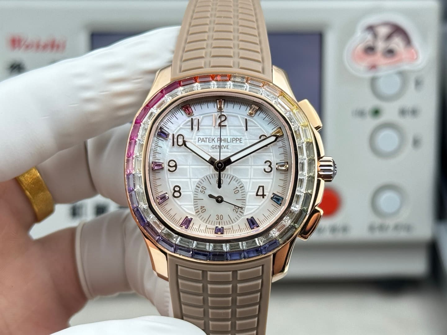 Patek Philippe White Watch Luce7968