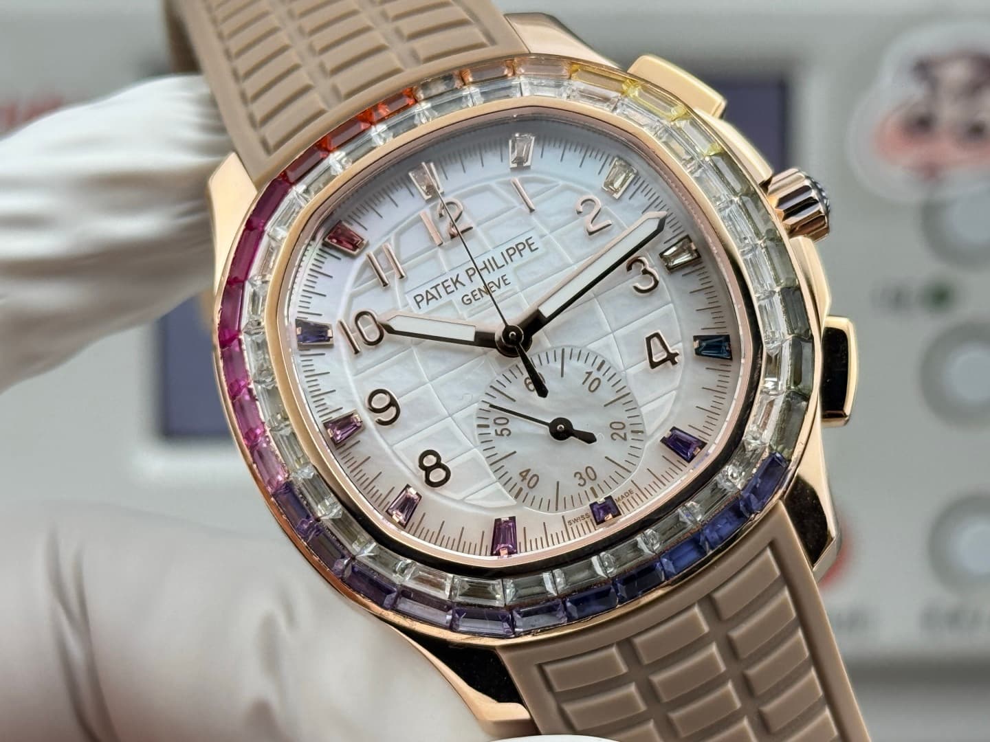 Patek Philippe White Watch Luce7968