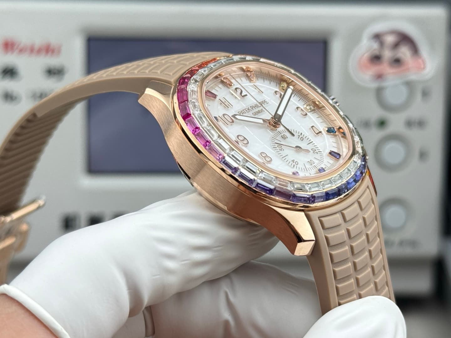 Patek Philippe White Watch Luce7968