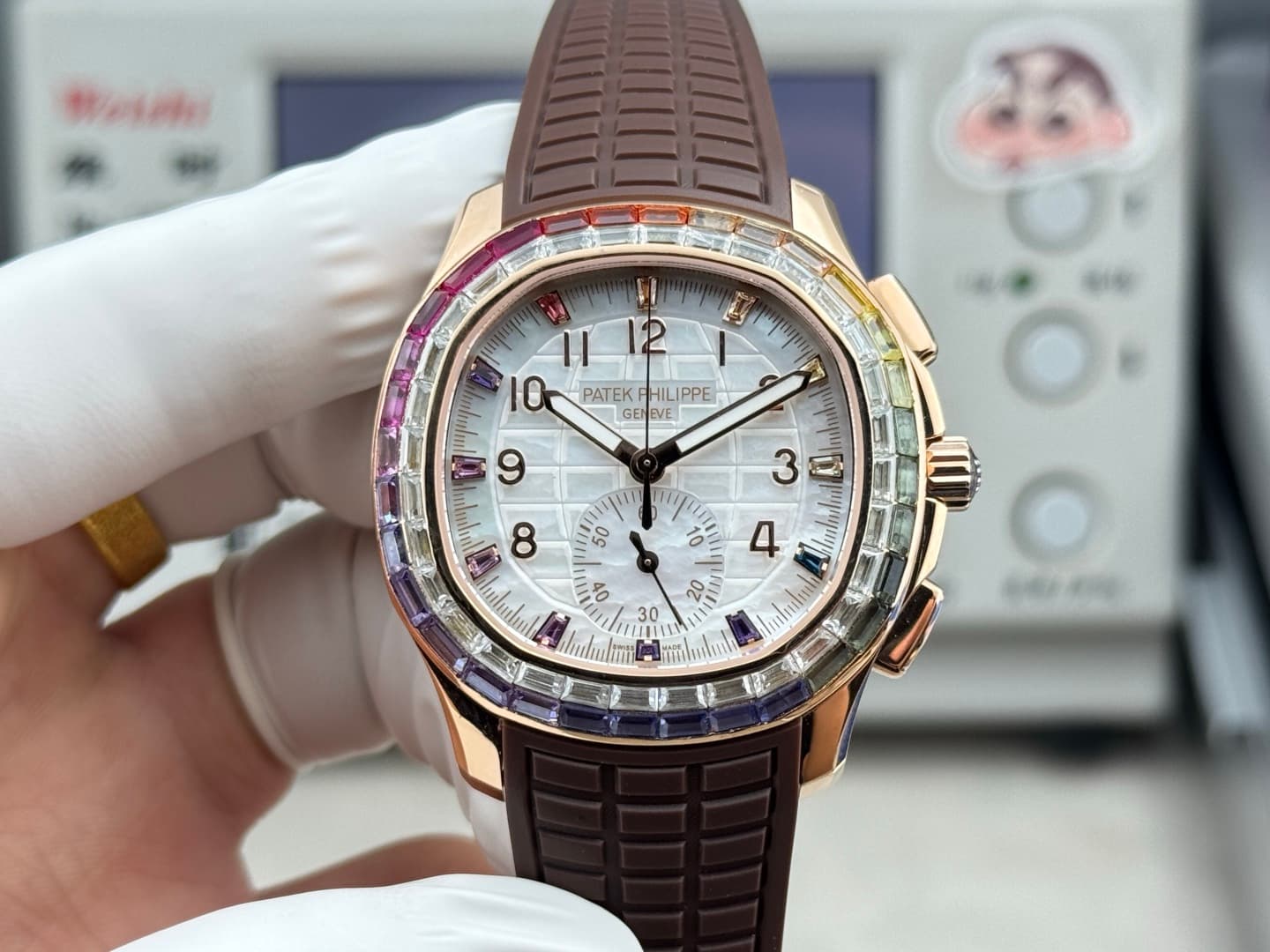 Patek Philippe White Watch Luce7968