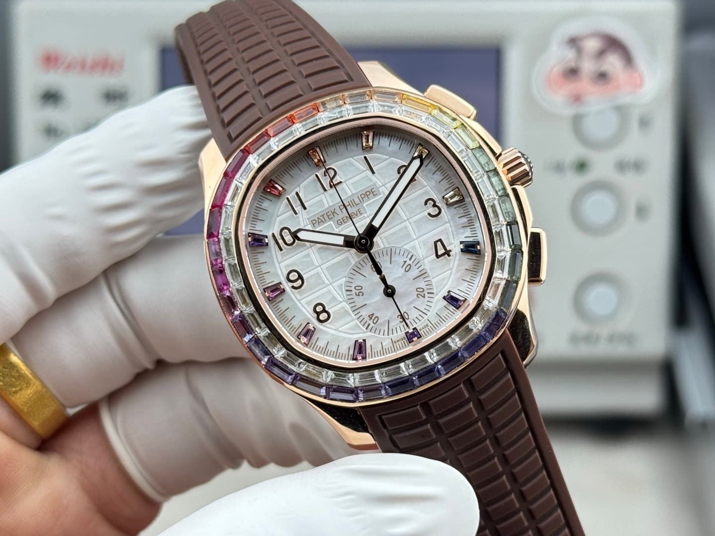 Patek Philippe White Watch Luce7968