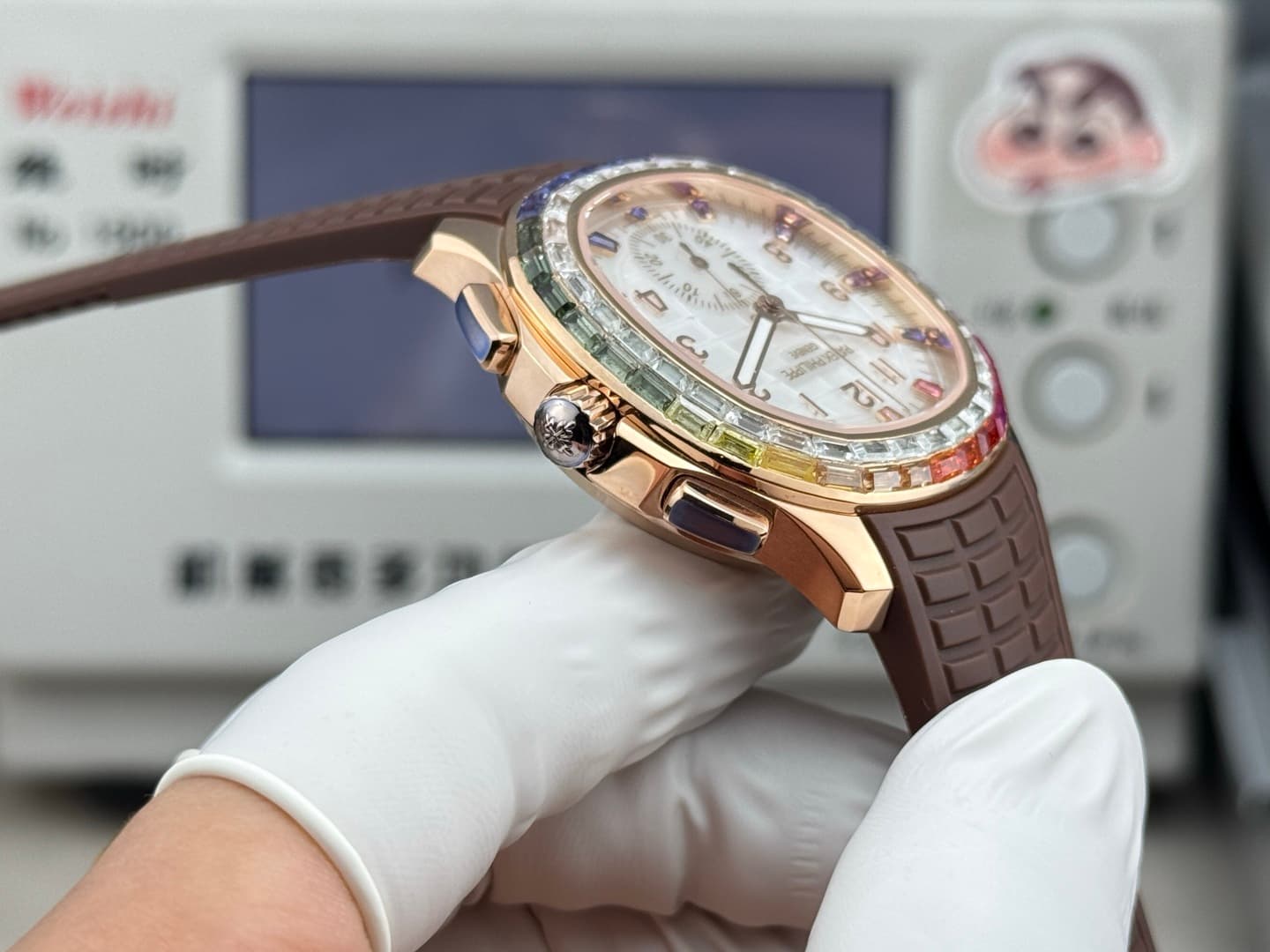 Patek Philippe White Watch Luce7968