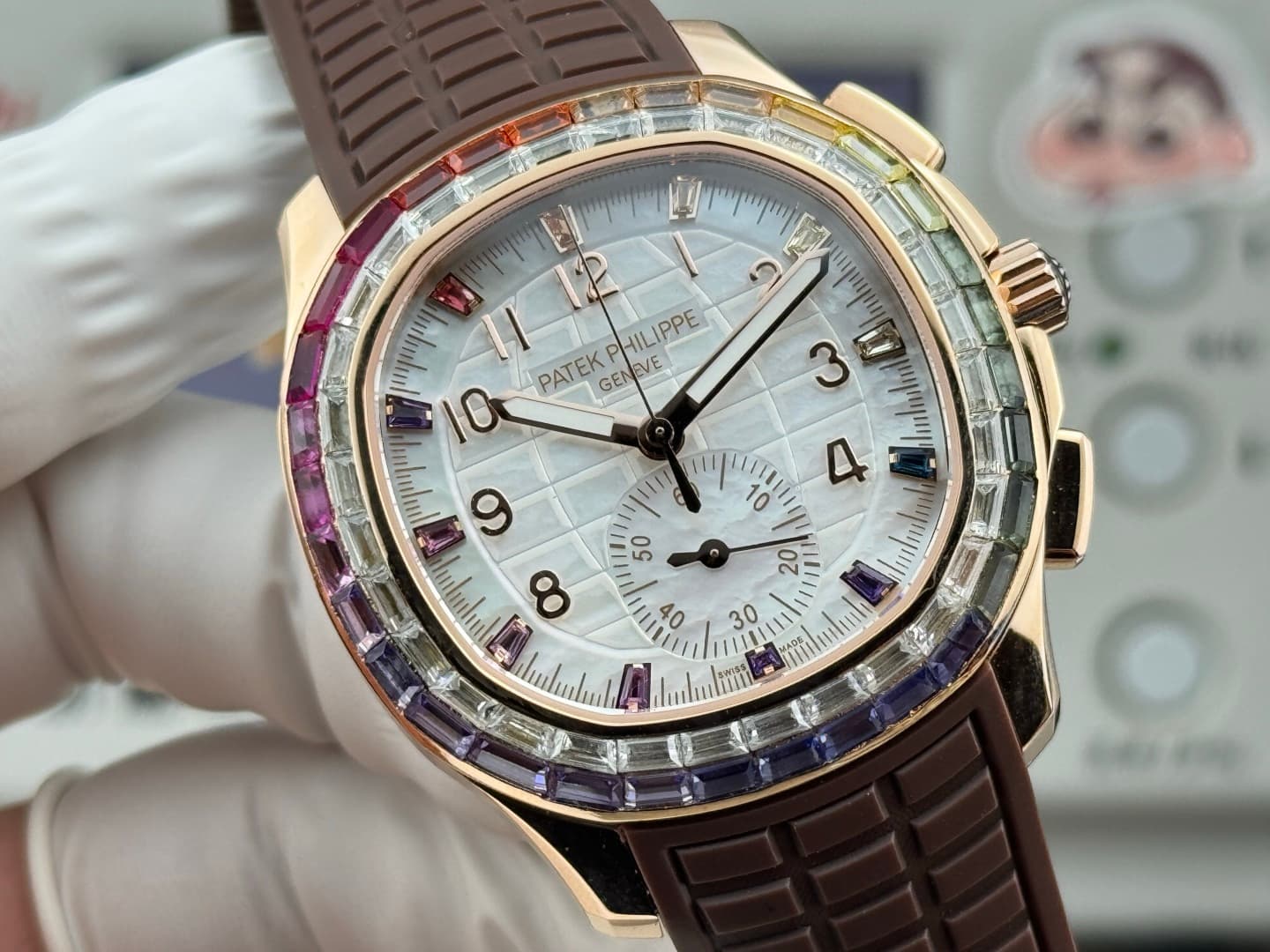 Patek Philippe White Watch Luce7968