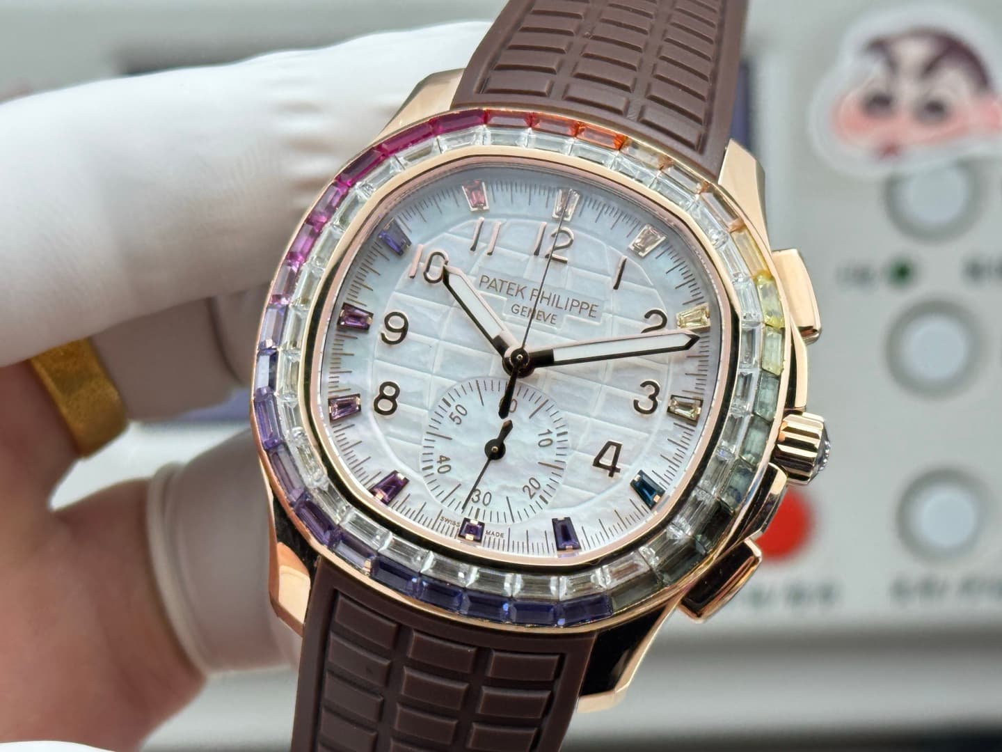 Patek Philippe White Watch Luce7968