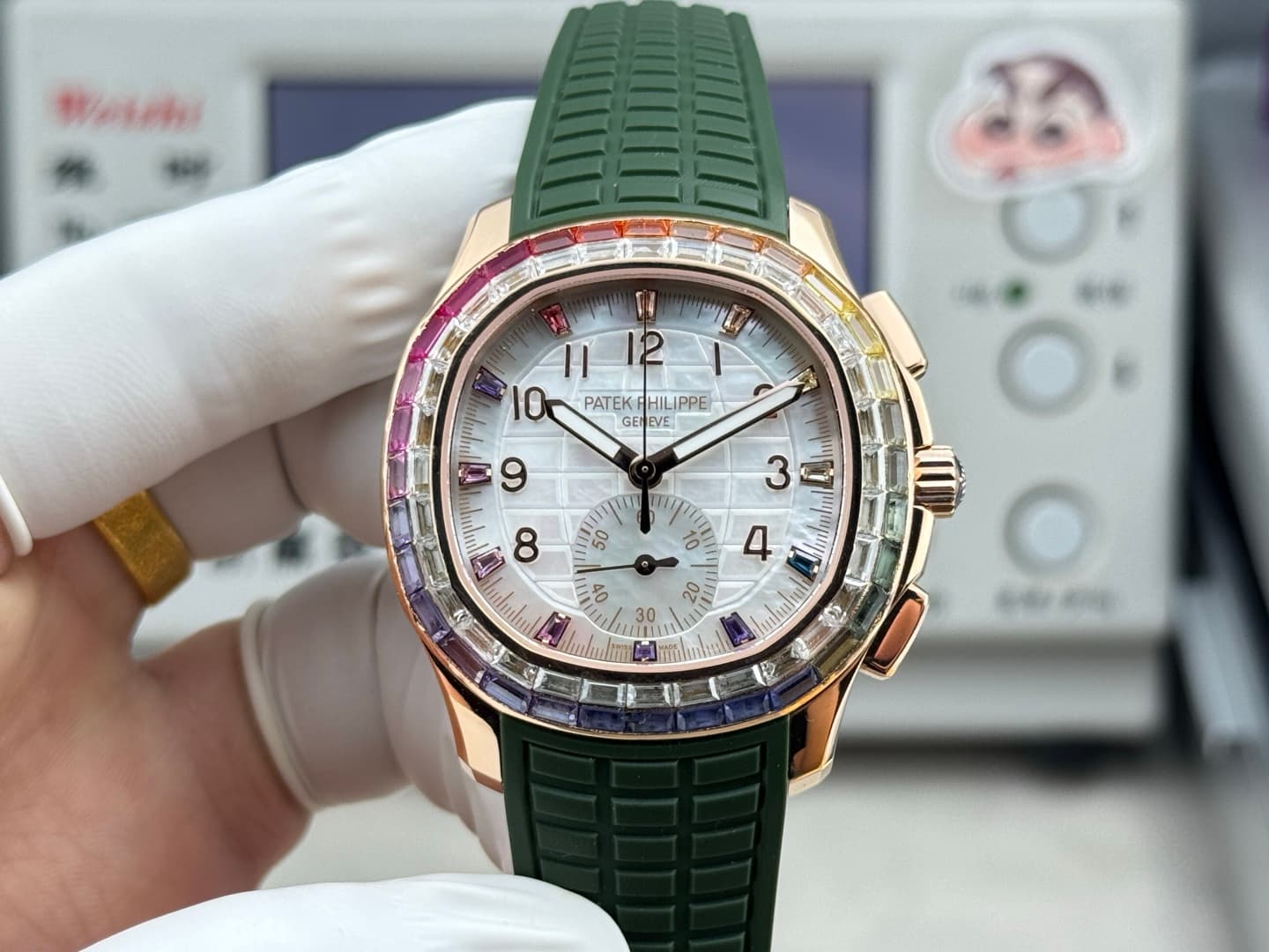 Patek Philippe White Watch Luce7968