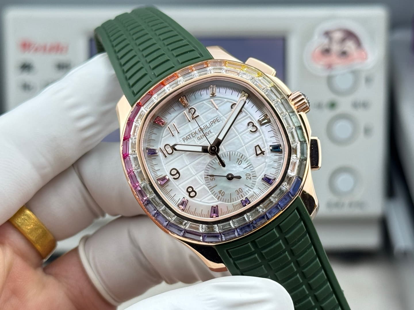 Patek Philippe White Watch Luce7968