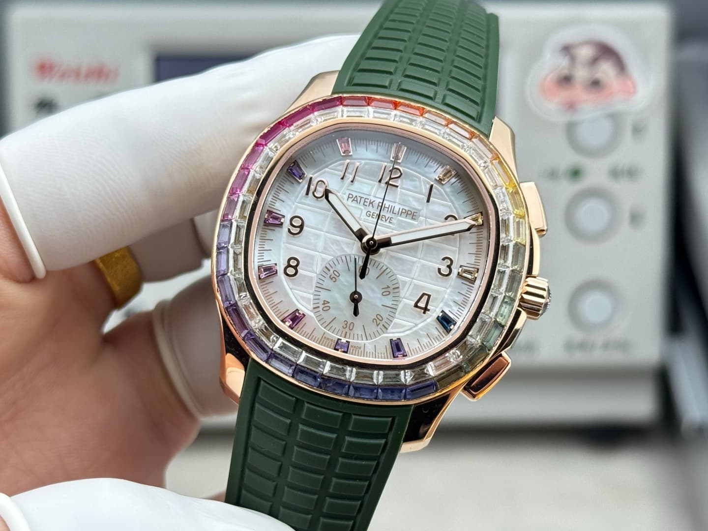Patek Philippe White Watch Luce7968