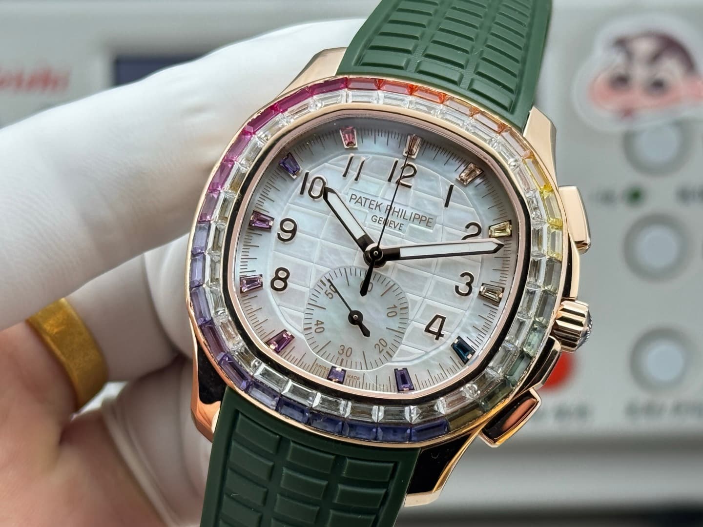 Patek Philippe White Watch Luce7968