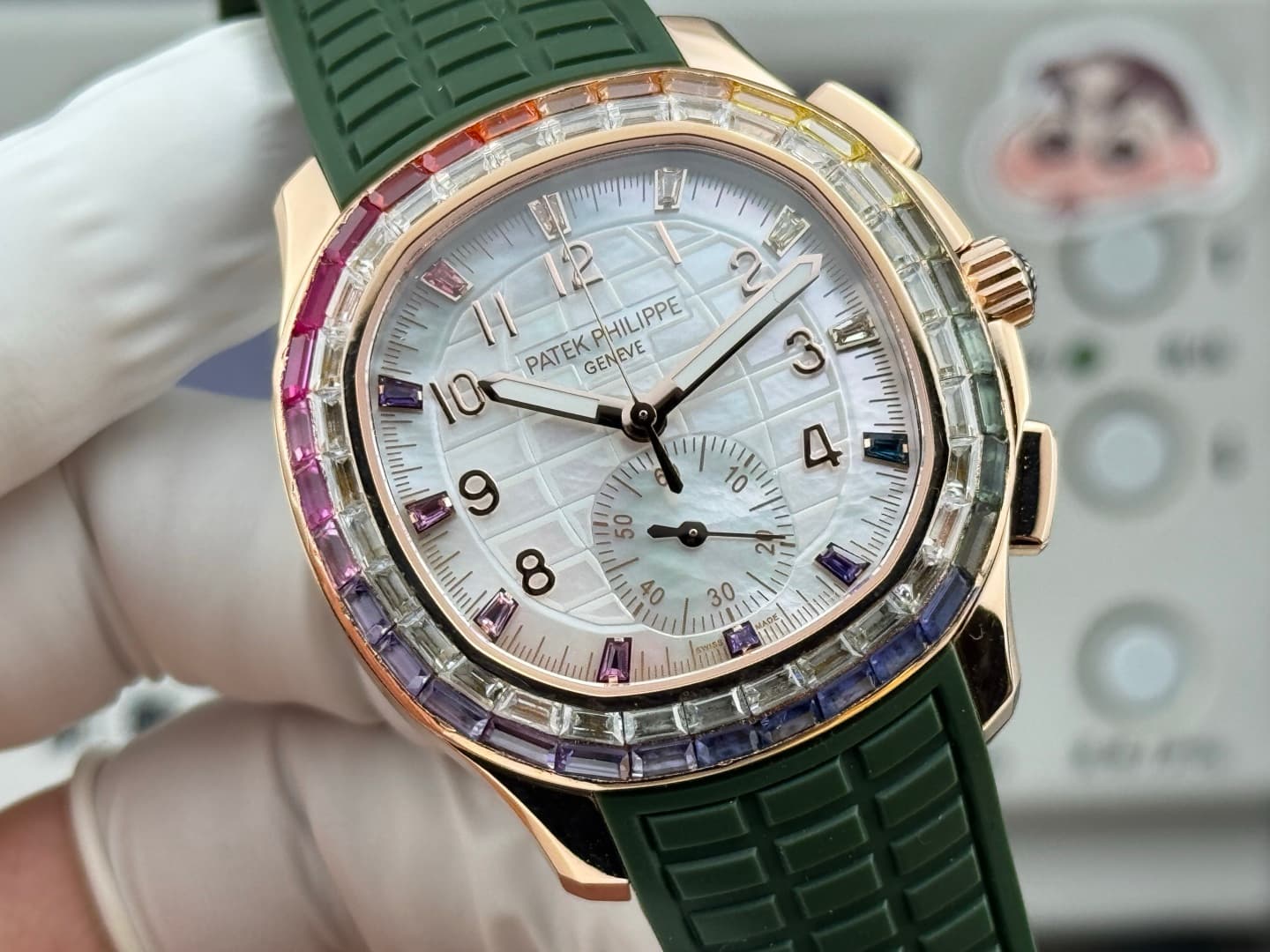Patek Philippe White Watch Luce7968