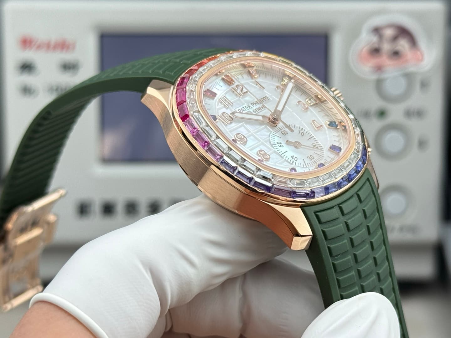 Patek Philippe White Watch Luce7968