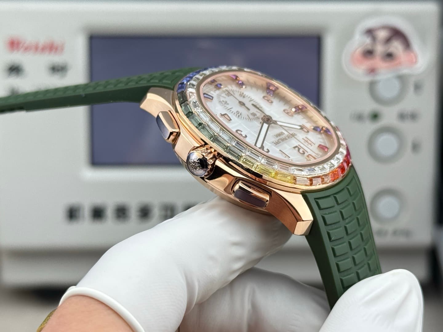 Patek Philippe White Watch Luce7968