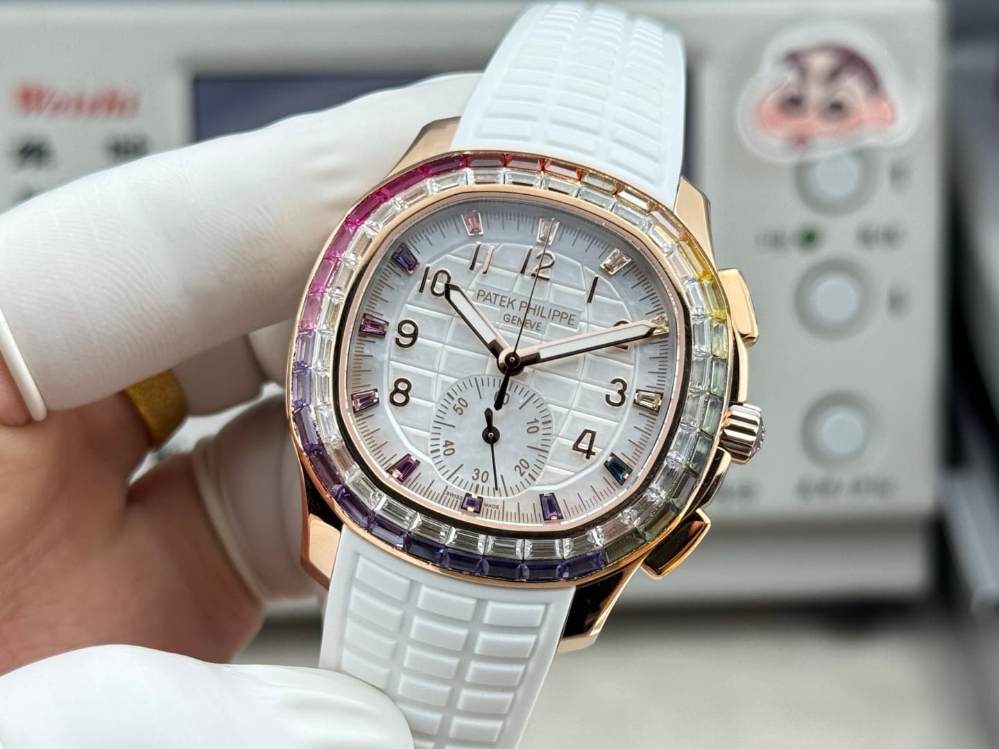 Patek Philippe White Watch Luce7968