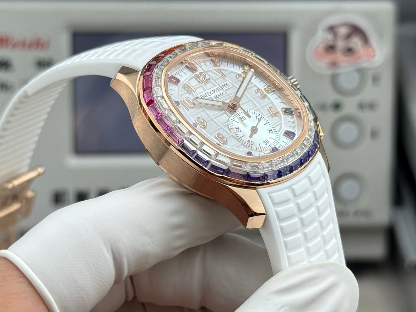 Patek Philippe White Watch Luce7968