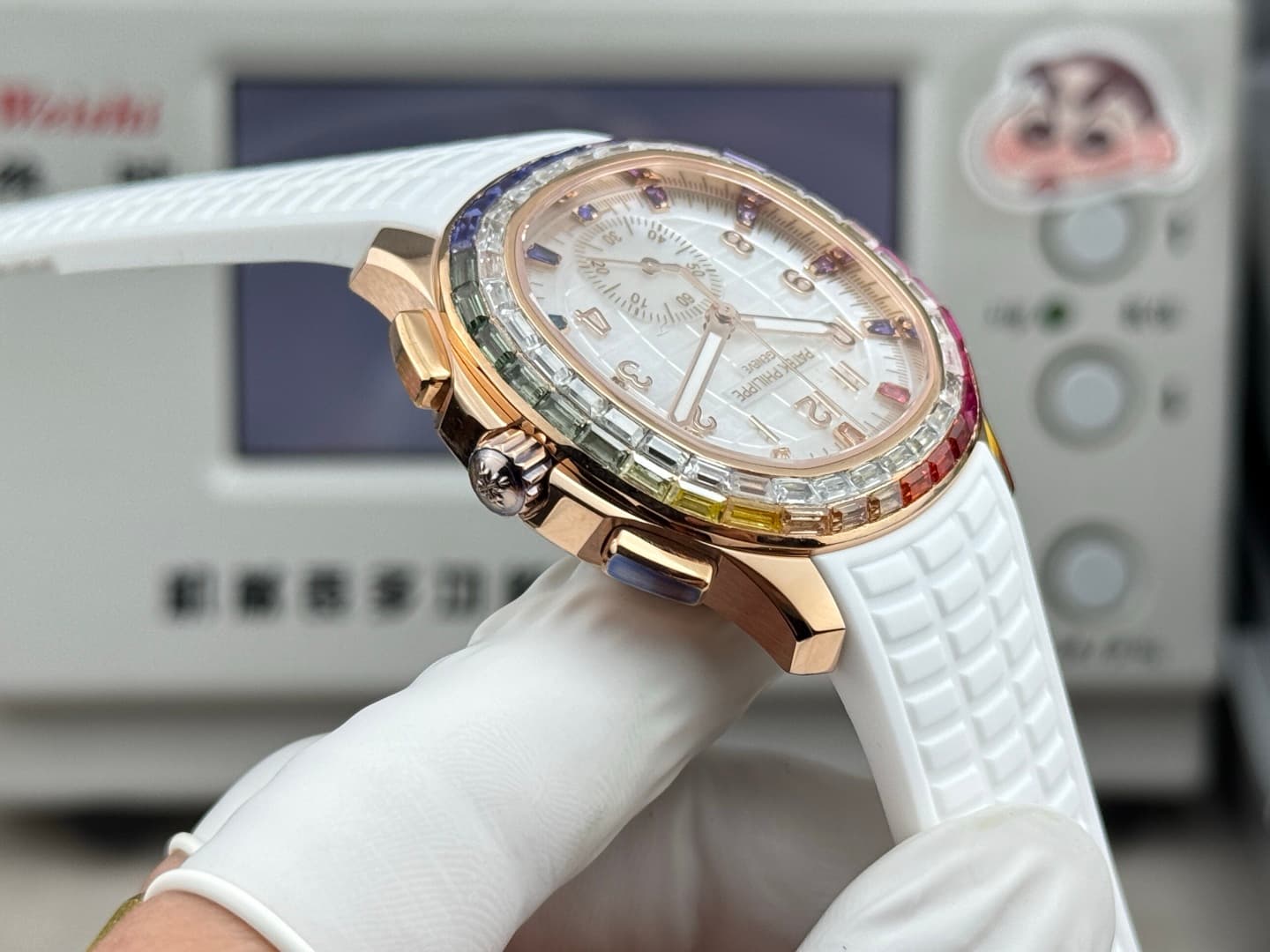 Patek Philippe White Watch Luce7968