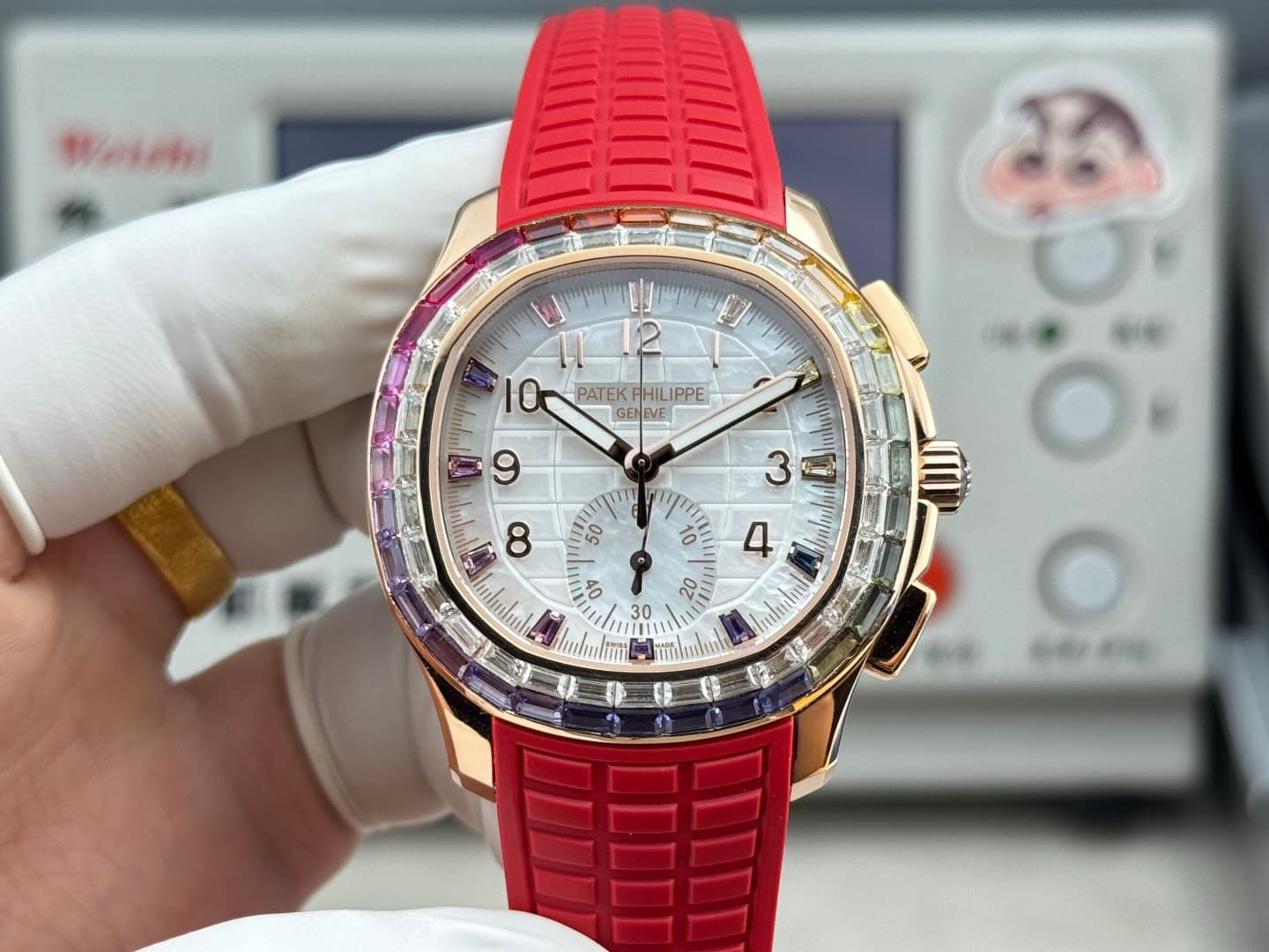 Patek Philippe White Watch Luce7968