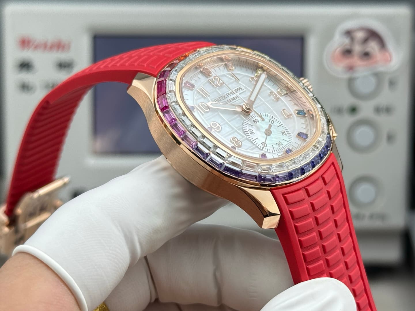 Patek Philippe White Watch Luce7968