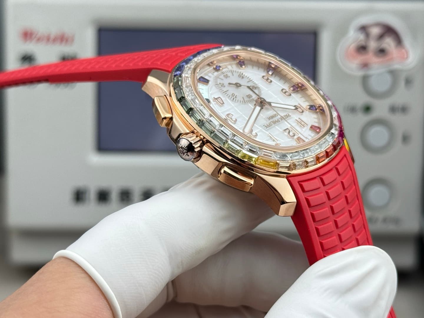 Patek Philippe White Watch Luce7968
