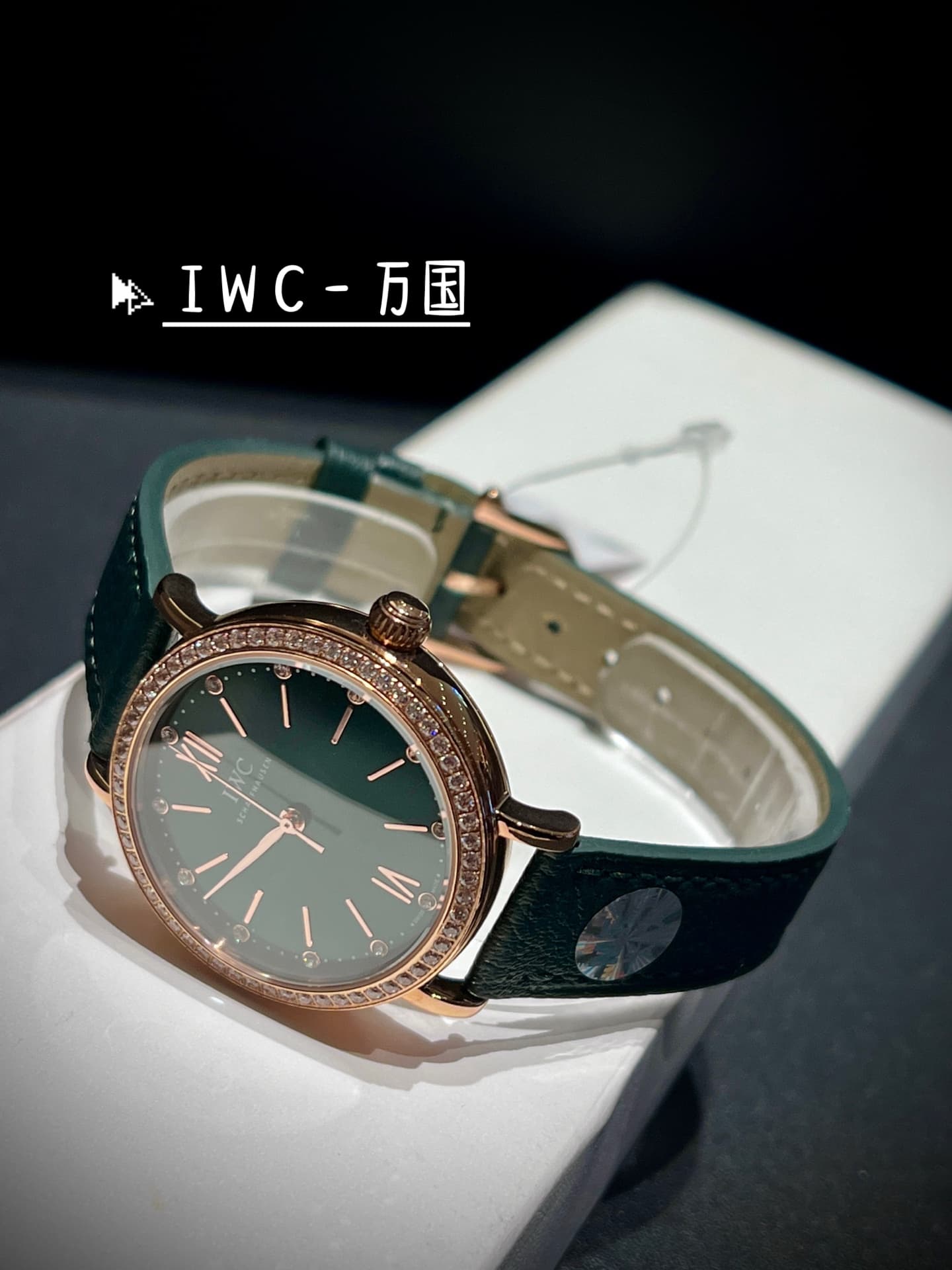 IWC White Watch