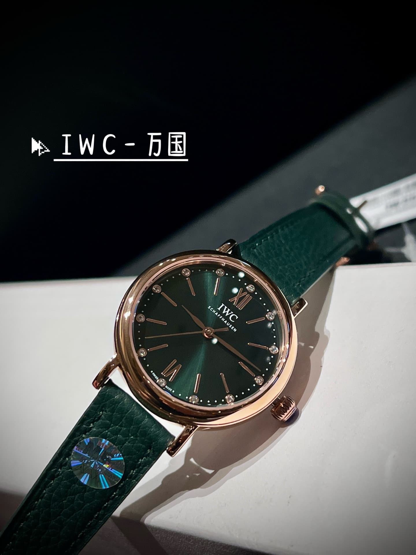 IWC White Watch