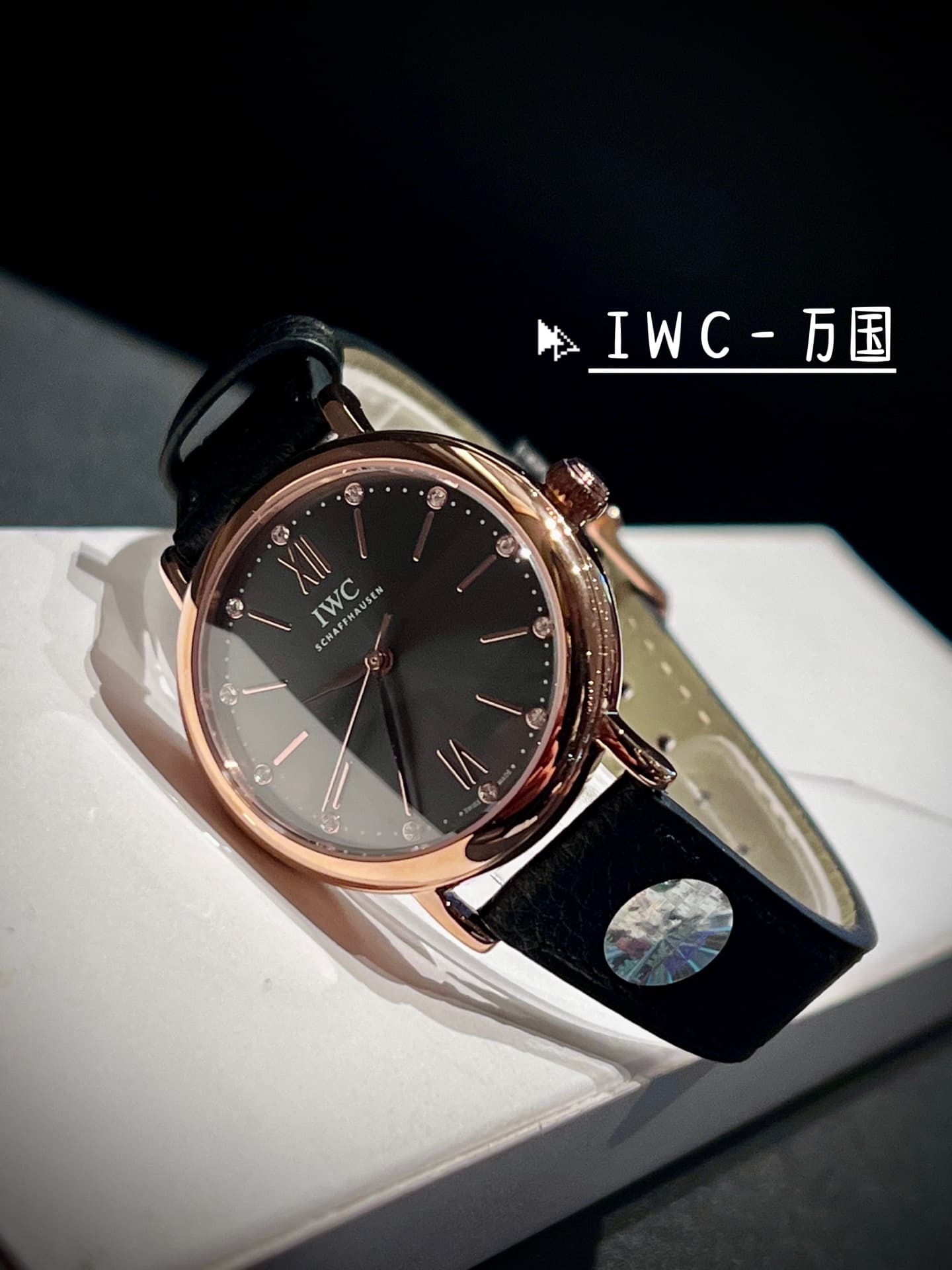 IWC White Watch