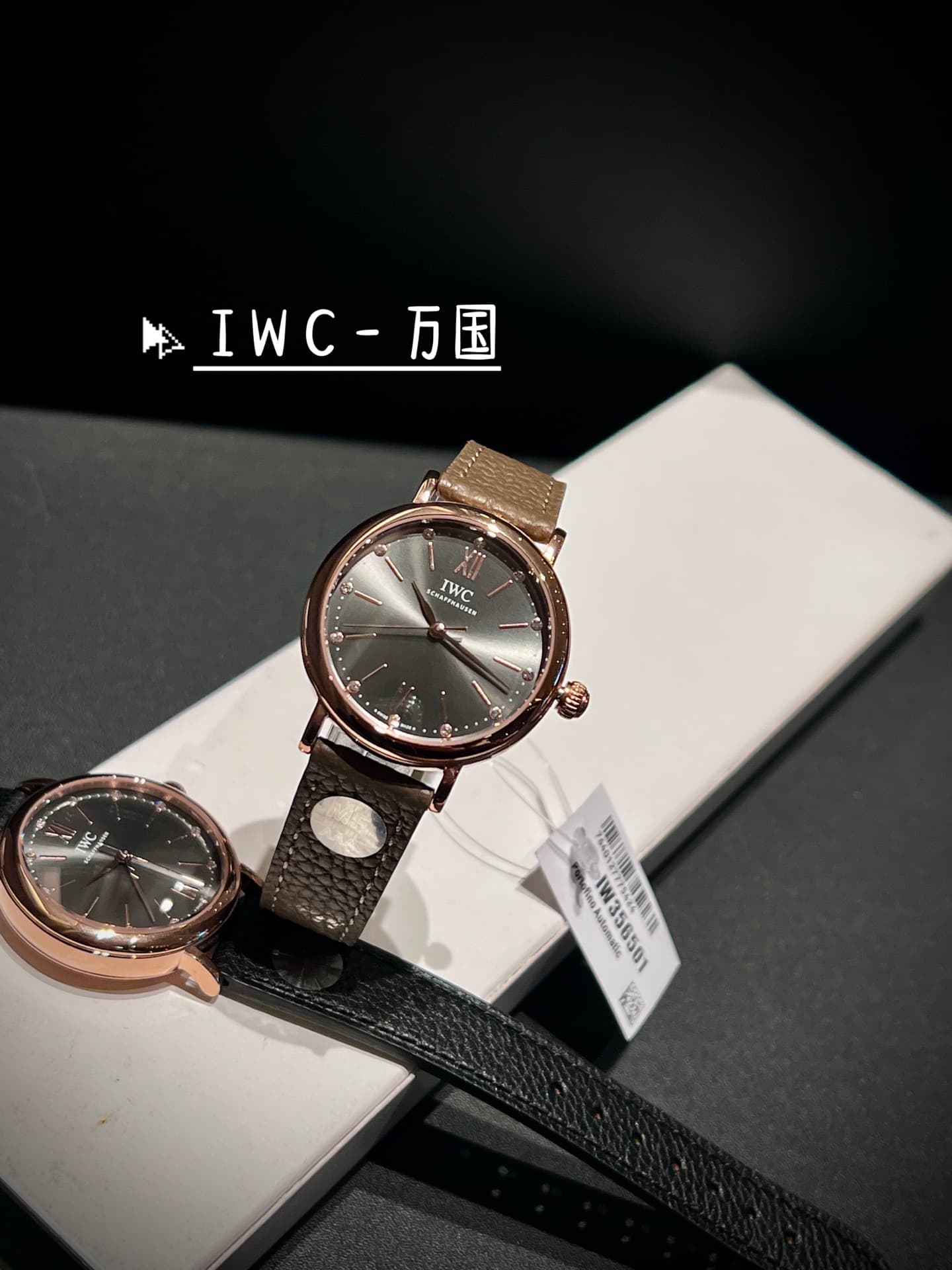 IWC White Watch