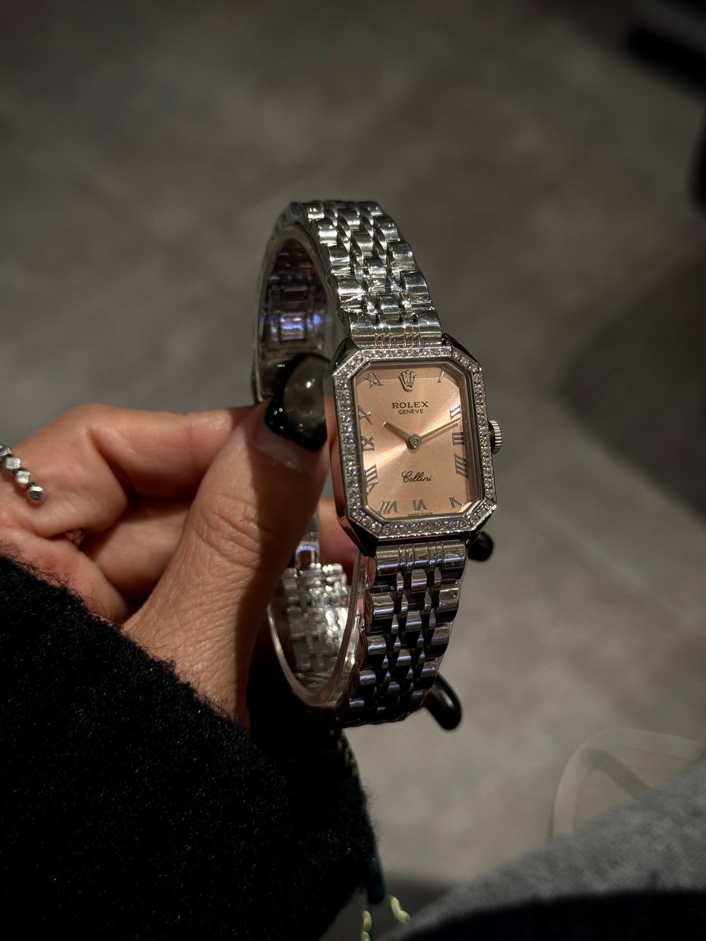 Rolex White Watch