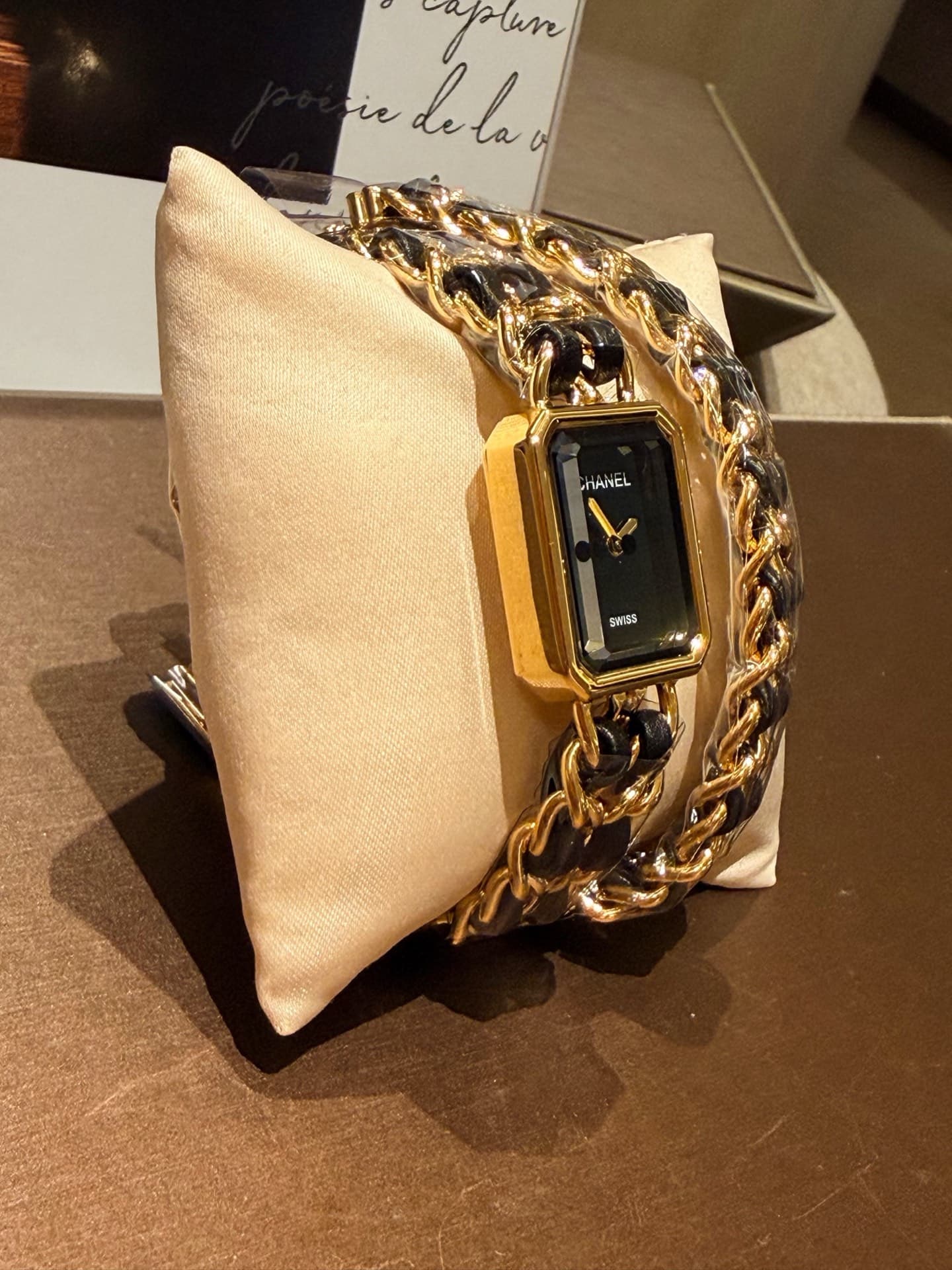 Chanel Black Watch