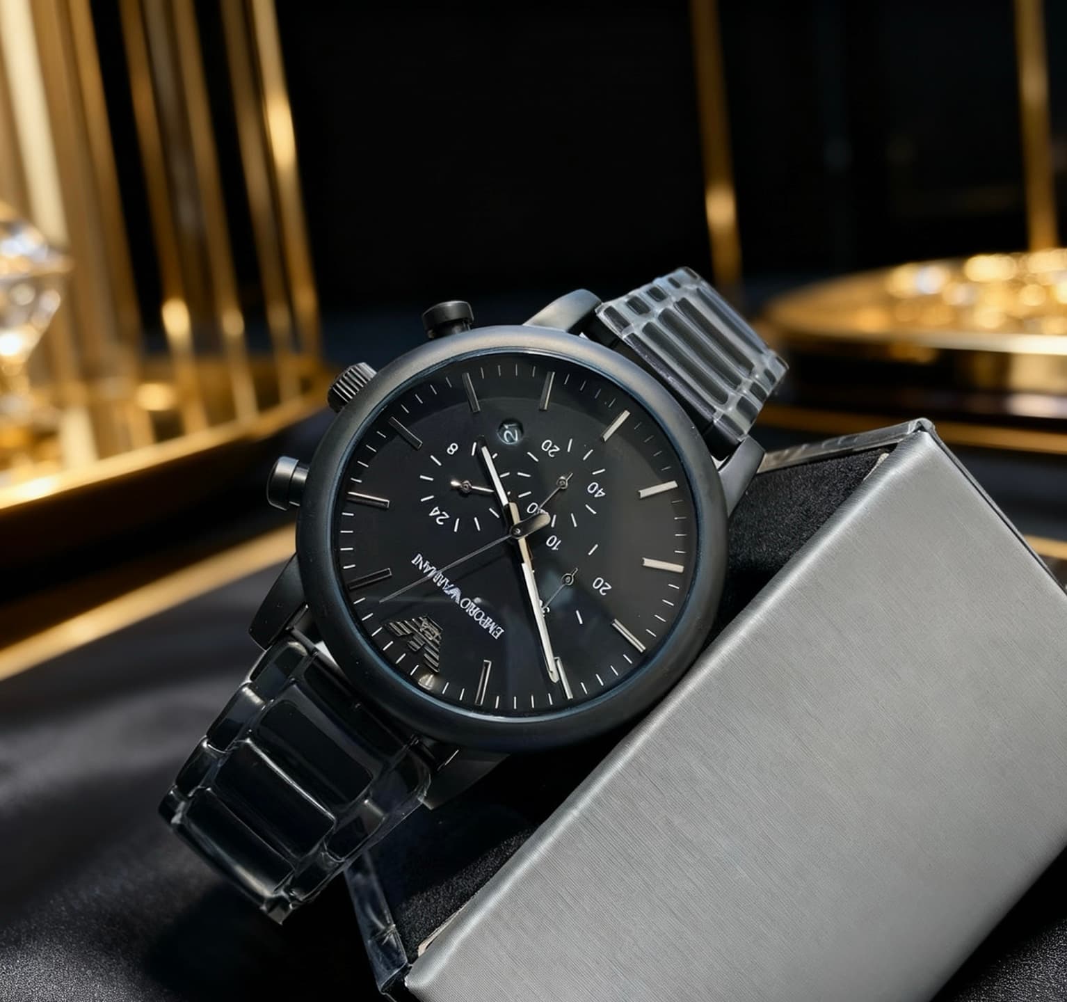 Luxury Watch Black Watch AR1895
