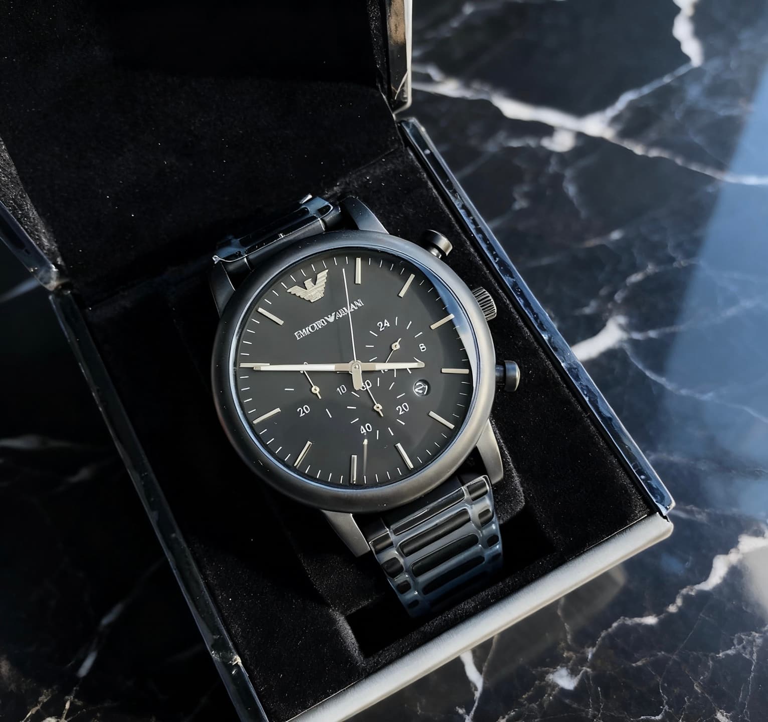 Luxury Watch Black Watch AR1895