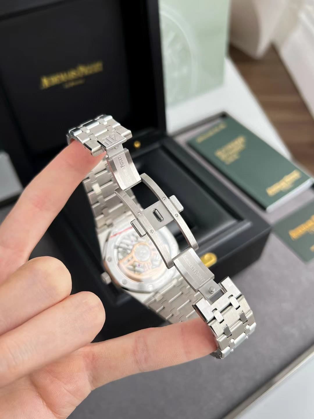 Audemars Piguet Cream Watch