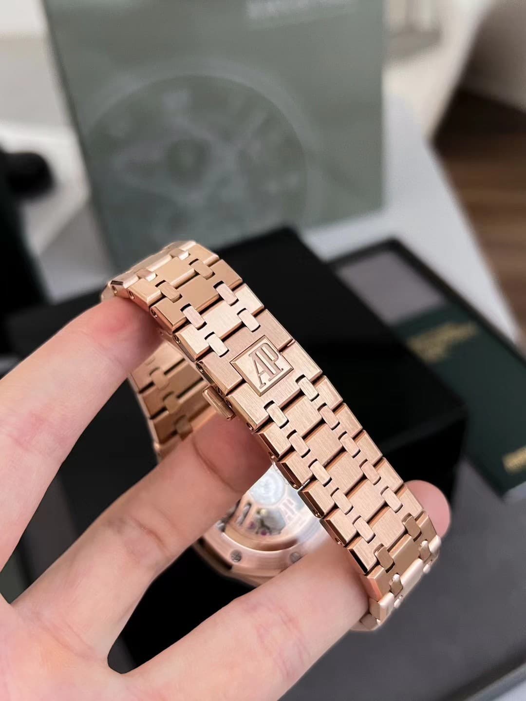 Audemars Piguet Cream Watch