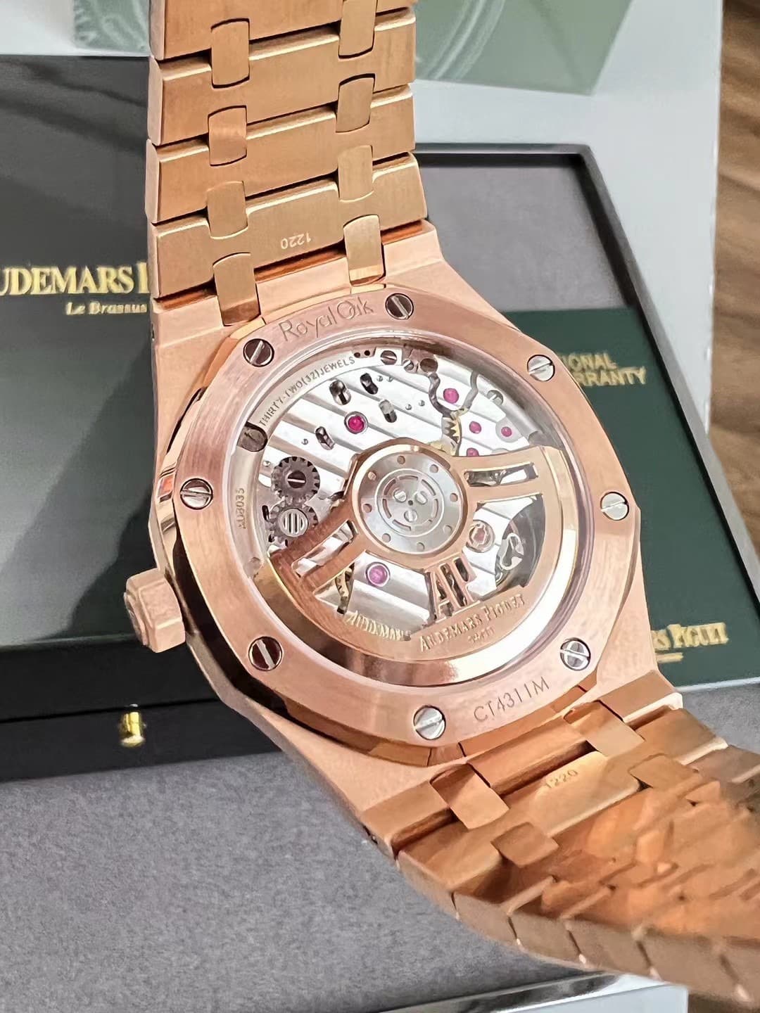 Audemars Piguet Cream Watch