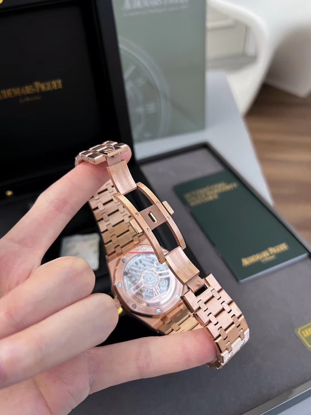 Audemars Piguet Cream Watch