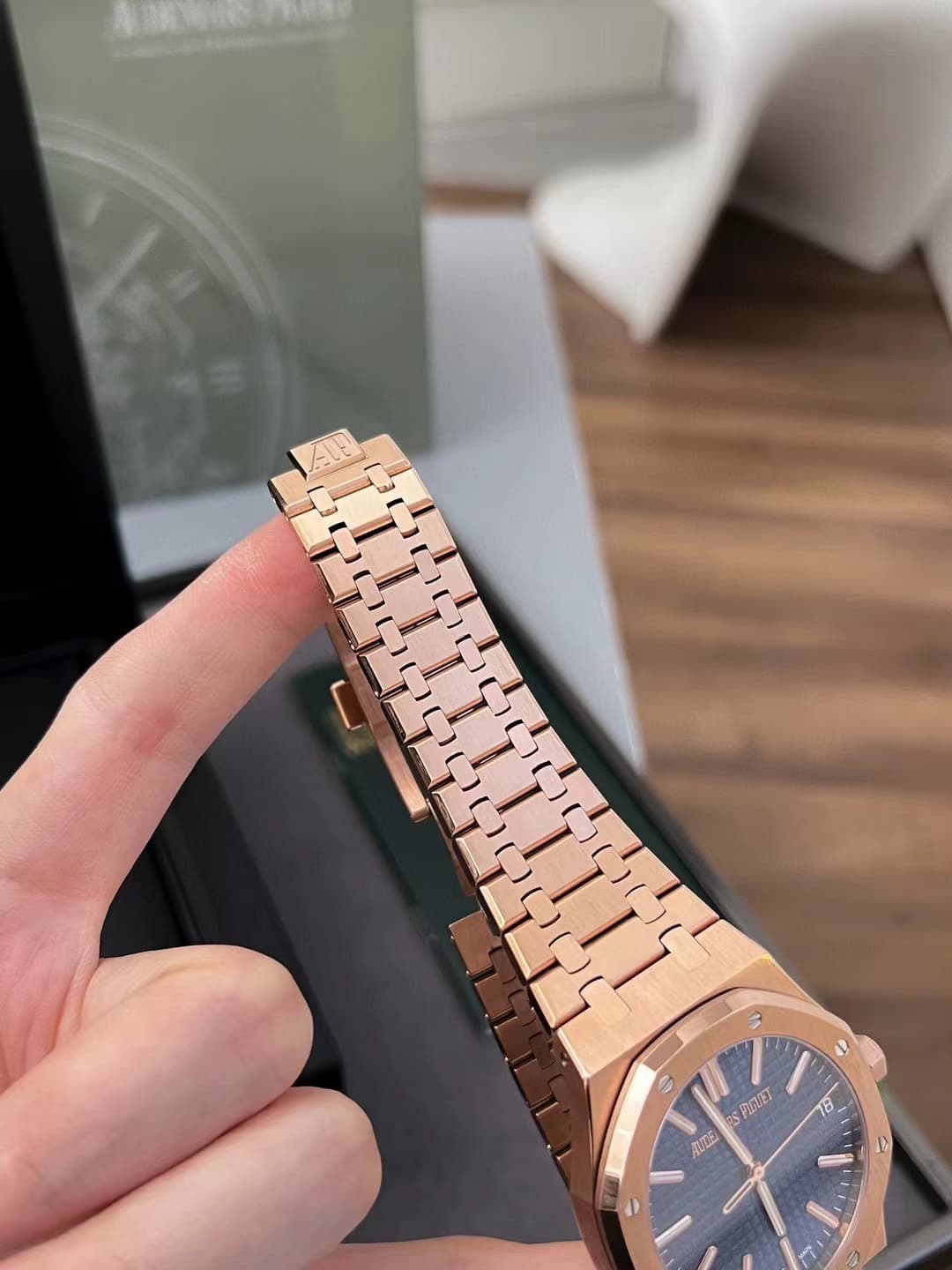 Audemars Piguet Cream Watch