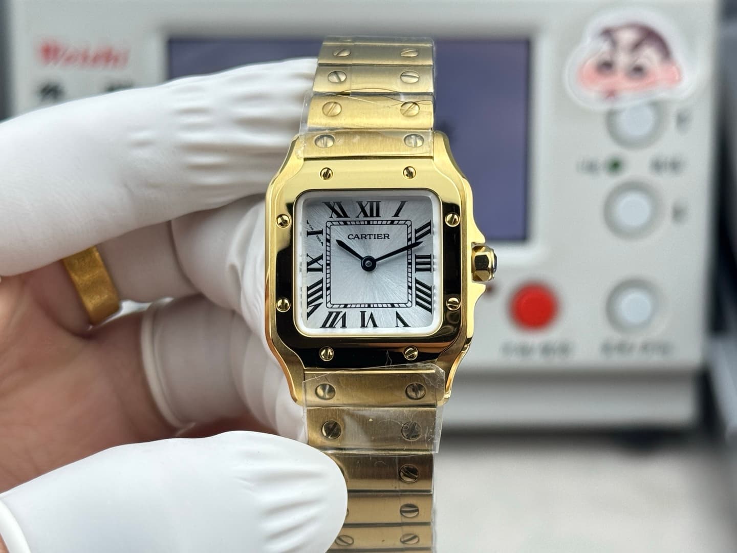 Cartier Blue Mini Watch