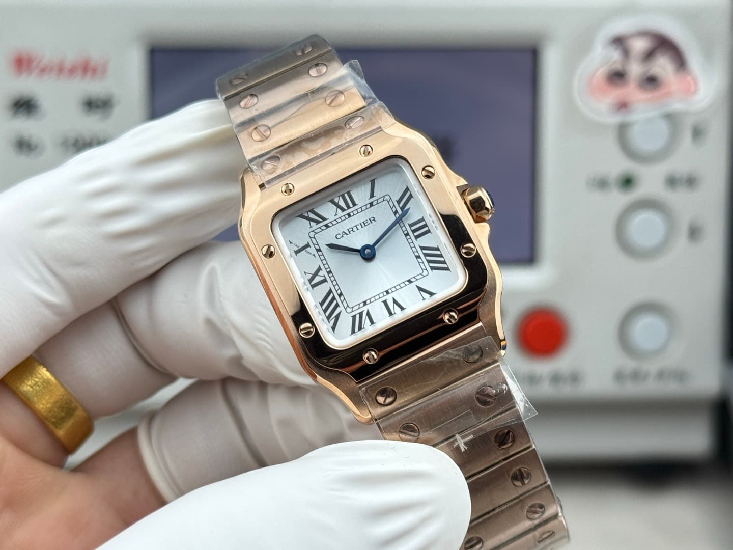 Cartier Blue Mini Watch