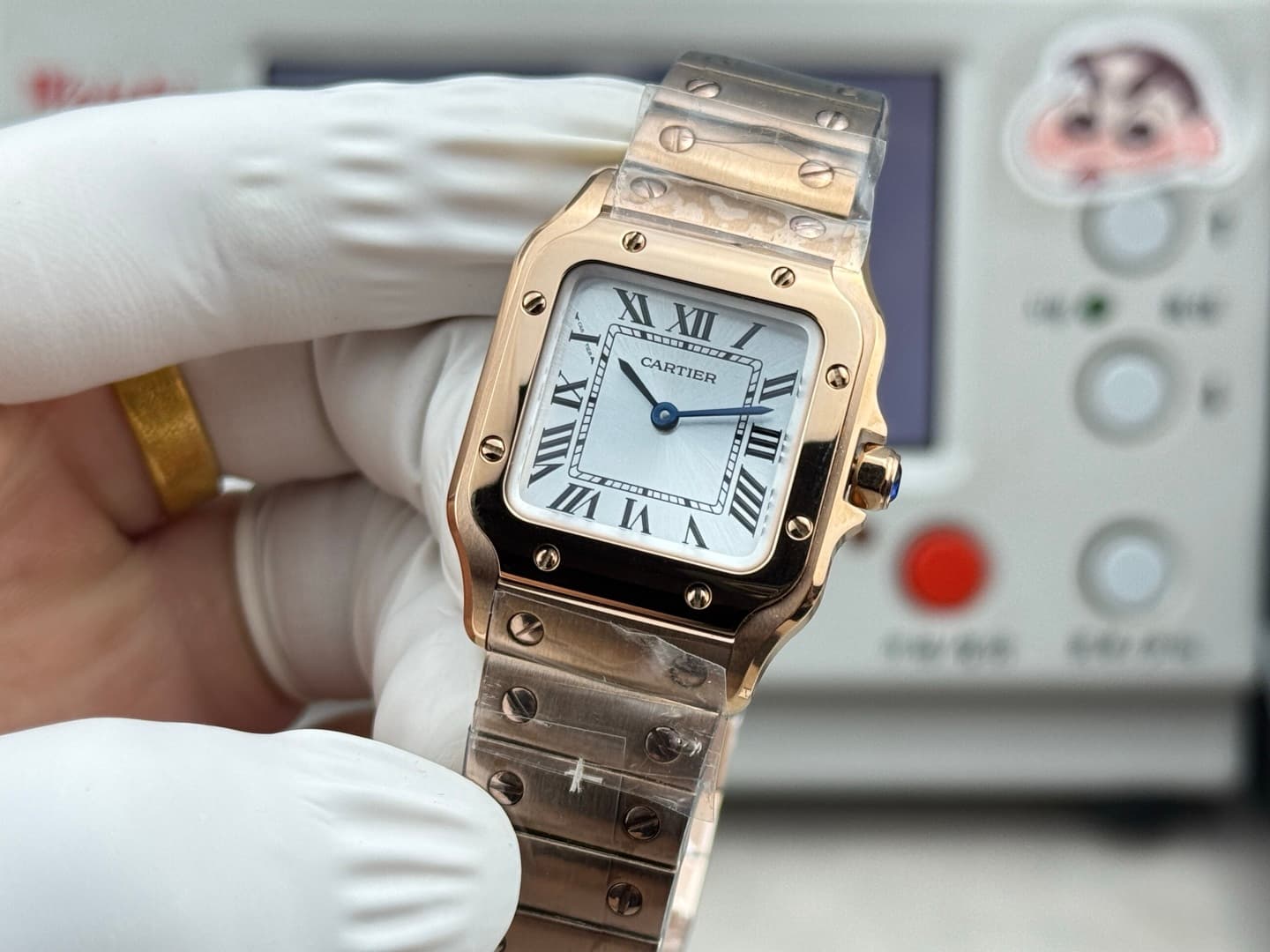Cartier Blue Mini Watch