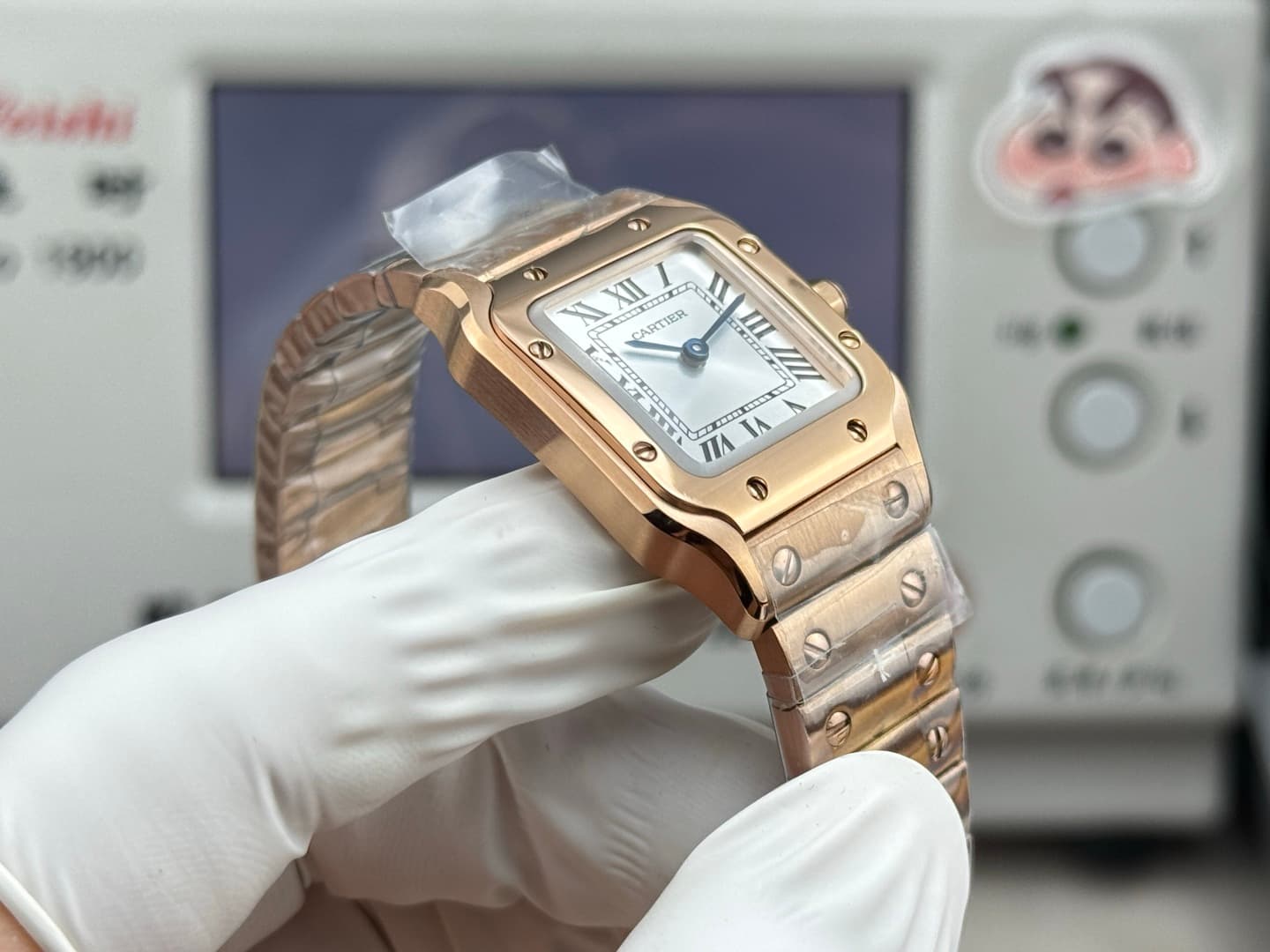 Cartier Blue Mini Watch